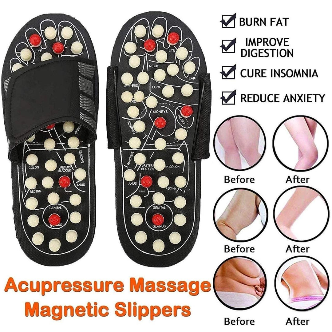 Acupressure Magnetic Therapy Paduka Slippers