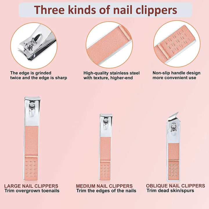 Manicure/Pedicure Nail Tool Set